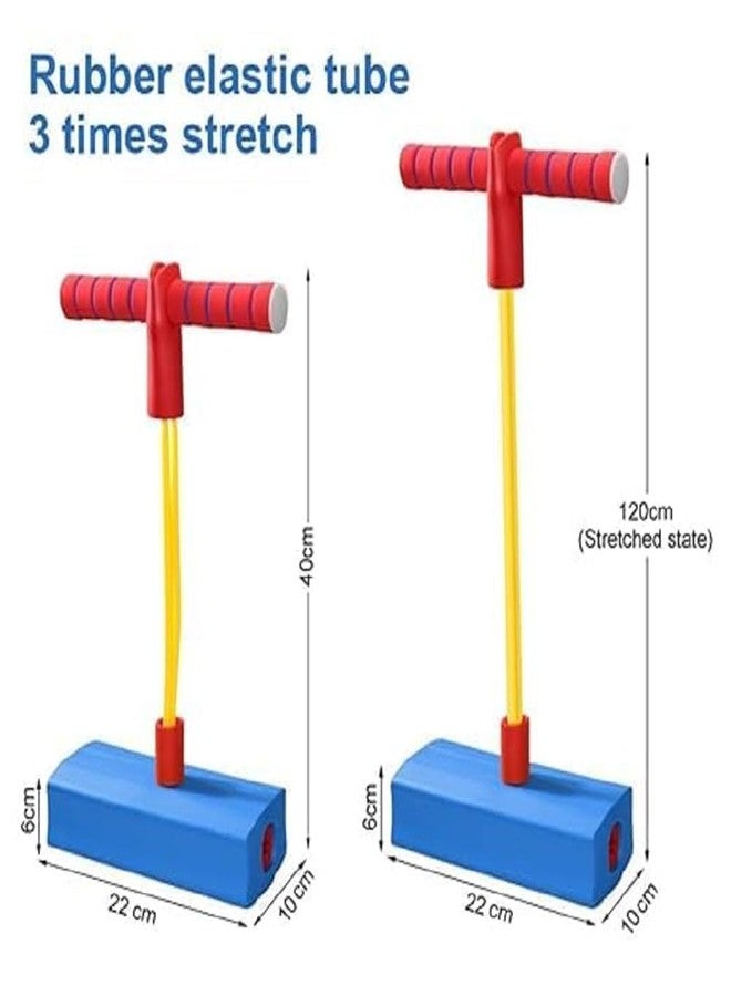 BBD kitchen shop Pogo Stick for Kids - Toddler Training Foam Pogo Jumper for Kids 2, 3, 4 and 5 Year Old Kids - Ultra Cool Colors for Toddlers (MALTICOLR) - Image 2
